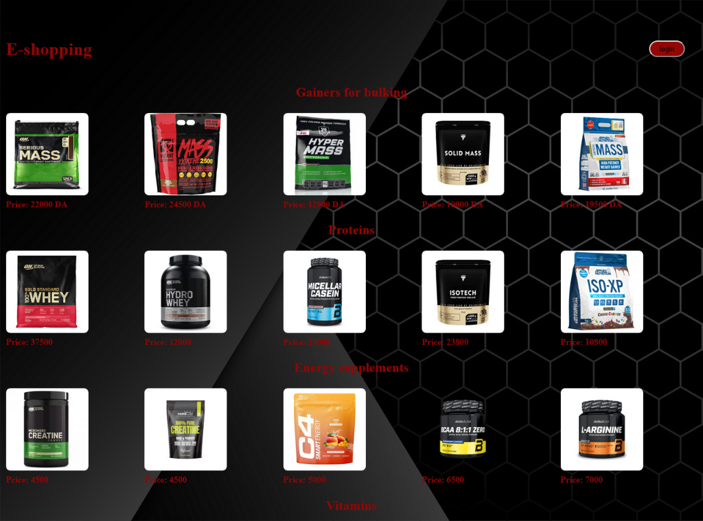 Modern E-Commerce UI